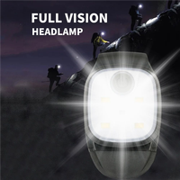 Mini LED-Klemmleuchte 6000K Tageslicht USB-Aufladbare Sporttaschenlampe für Outdoor-Aktivitäten