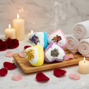 Bombe <span class=keywords><strong>de</strong></span> <span class=keywords><strong>bain</strong></span> en forme <span class=keywords><strong>de</strong></span> cœur pour la Saint-Valentin, <span class=keywords><strong>sel</strong></span> <span class=keywords><strong>de</strong></span> <span class=keywords><strong>mer</strong></span>, huile essentielle <span class=keywords><strong>de</strong></span> jasmin, 100g, <span class=keywords><strong>bain</strong></span> moussant explosif, vente en gros - Product Image 4
