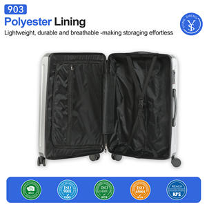 SOKOK Valise à main moderne Bagage avec roues pivotantes Valise à roulettes de voyage en matériau ABS + PC durable - Product Image 3