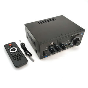 Nuevo Mini Amplificador <span class=keywords><strong>de</strong></span> <span class=keywords><strong>Sonido</strong></span> Metálico para el Hogar, Dos Vías, AK-45, Unidad Flash USB, Control Remoto Digital para Reproductor <span class=keywords><strong>de</strong></span> Sistema <span class=keywords><strong>de</strong></span> Audio Karaoke - Product Image 6