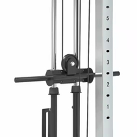 Système de câble en métal de Machine de pulldown de montage mural de musculation de gymnastique à domicile commerciale
