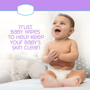 60 lingettes humides pour bébé, super douces, personnalisées, économiques et jetables, sans parfum - Product Image 5