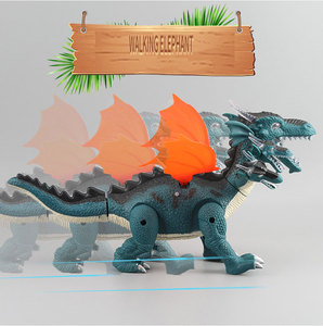 Jouet pour enfants dinosaure électrique cinq Dragons volants son et lumière marche balançoire modèle jouet - Product Image 4
