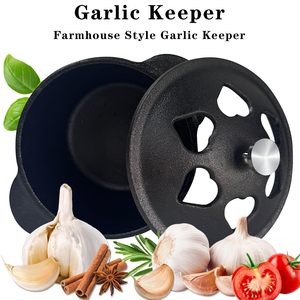 Mini olla <span class=keywords><strong>de</strong></span> Horno Holandés y tostador <span class=keywords><strong>de</strong></span> ajo ahumador <span class=keywords><strong>de</strong></span> <span class=keywords><strong>hierro</strong></span> <span class=keywords><strong>fundido</strong></span>, tostador <span class=keywords><strong>de</strong></span> ajo <span class=keywords><strong>de</strong></span> <span class=keywords><strong>hierro</strong></span> <span class=keywords><strong>fundido</strong></span> presazonado con tapa, olla confitada <span class=keywords><strong>de</strong></span> ajo, - Product Image 3