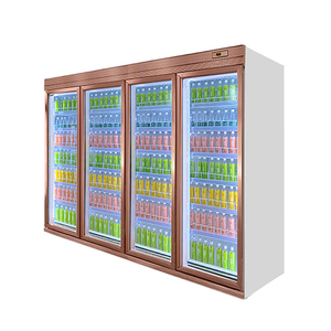 Vitrina Refrigerada Vertical de Vidrio para Pared, Refrigerador y Congelador Comercial - Product Image 1