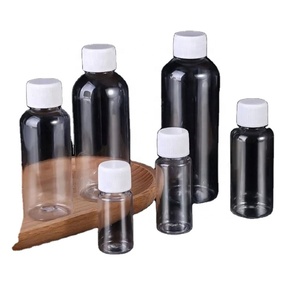 Cosmetic Sample <b>Container</b> Mini Travel Liquid Bottle Transparent Refillable Bottle Plastic Lotion Bottles With Screw Top - Product Image 1