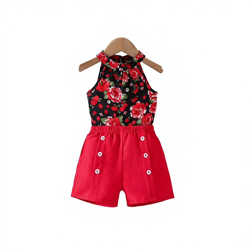 Baby Girls 2pcs Cute Summer Breathable