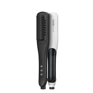 SteamPod <b>Hair</b> <b>Straightener</b> <b>Comb</b> Straightening <b>Hair</b> Brush Professional Hot Home Use Smooth <b>Hair</b> - Product Image 2