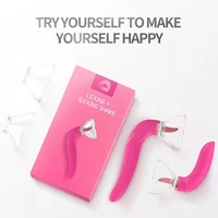 Erotischer G-Punkt-Dildo-Vibrator für Frauen, Lesbischer Klitoris-Saugvibrator, Brustwarzen- und Oralsex-Simulator