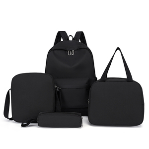 New Models Wholesale <strong>Cheap</strong> Best School Bags Bookbag Beautiful 4 Pieces Set Girls High School <strong>Backpack</strong> with Lunch Bag - Product Image 6