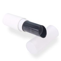 Vente en gros de tubes à rouge à lèvres ronds personnalisés, tubes à rouge à lèvres vides blancs mats, contenants pour rouge à lèvres personnalisés, étiquette privée