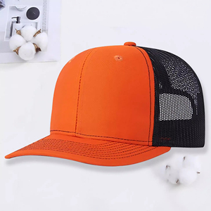 Tốt Nhất Bán 6-Bảng Điều Chỉnh Bông Trucker Mũ Sọc Lưới Hat Trucker Mũ Cho Ngoài Trời - Product Image 2