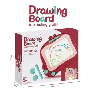 面白い創造的な落書きおもちゃ、持ち運び可能な磁気お絵かきボード、子供向けおもちゃ - Product Image 2