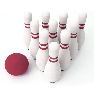 Jeu de <span class=keywords><strong>quilles</strong></span> en mousse NBR pour enfants, jeu de <span class=keywords><strong>quilles</strong></span> intérieur <span class=keywords><strong>et</strong></span> extérieur pour enfants de 3, 4, 5 ans, 10 broches, 2 balles-pour garçons <span class=keywords><strong>et</strong></span> filles - Product Image 4