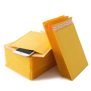 生分解性クラフト紙ハニカムメーラーパッド入り配送封筒包装宅配便バッグ環境にやさしい郵送用