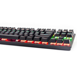 Teclado mecánico con cable al por mayor juego e-sports eje verde eje rojo eje té portátil pequeño color a juego dos colores - Product Image 2