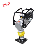 Compacteur vibrant à moteur essence BRZZ, 5.0-6.5HP, garantie 1 an, pour usage industriel et de construction