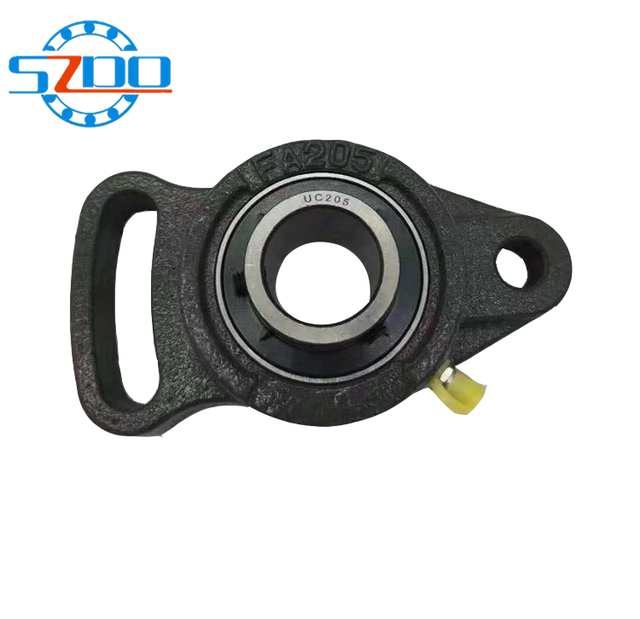 UCFL208 UCFL209 Flange Mounted Bearing Unit P5 Precision Chrome Steel Cast Iron Housing for Heavy Duty Agricultural Machinery