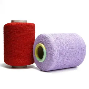 75d Creora spandex yarn price 75/75/20 and 75/75/30 elastane colorful spandex covered yarn for knitting shoes upper