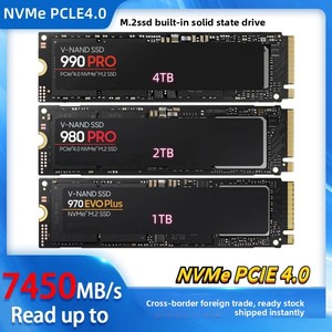 SSD NVMe <span class=keywords><strong>M2</strong></span> 990PRO Exclusivo Transfronterizo con Interfaz Interna PCI-E, Protocolo NGFF/NVMe Actualizable, 1TB/2TB, Datos de Alta Velocidad - Product Image 3