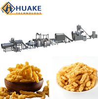 Machine à extruder les snacks de maïs frits (Kurkure, Corn Curls, Cheetos, Jiggies, Nik Nak)