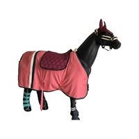 Ensemble de coussins de selle personnalisés avec logo pour accessoires équestres, coussin de selle matelassé pour dressage et saut d'obstacles