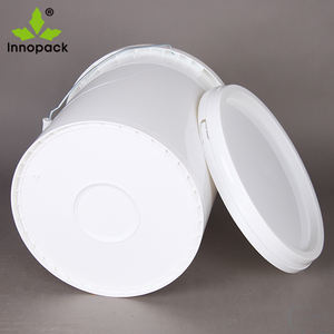 Seau en plastique carré de qualité alimentaire PP de 20 L, emballage de peinture de 5 gallons - Product Image 5