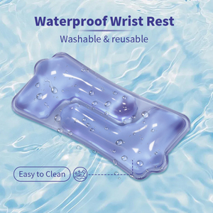 Tapis de <span class=keywords><strong>souris</strong></span> transparent en gros avec <span class=keywords><strong>repose</strong></span>-<span class=keywords><strong>poignet</strong></span>, design amusant, confortable pour le gaming, imperméable, antidérapant, anti-rayures, pour usage au bureau - Product Image 5