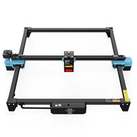 TWOTREES TTS Machine de gravure laser pour métal cuir 20W Commercial Air Assist 418*418mm Zone de travail 500 mm/s 3D Glass Machinery