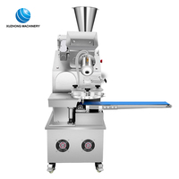 Machine automatique en acier inoxydable pour la fabrication de dim sum, siopao, pains farcis à la vapeur et momo/baozi du Népal