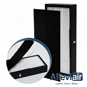 Filtro de repuesto compatible con purificadores de aire <span class=keywords><strong>Alen</strong></span> T100/T300, TF30-Silver TF30-Fresh y TF15-Pure, 3 en 1 - Product Image 2