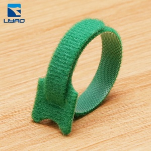 Customized Printed Logo Nylon Fastener <strong>Hook</strong> <strong>Loop</strong> Flexible Cable Tie Strap for Wire Storage Kitchen Strap Fixing - Product Image 3
