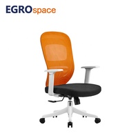 EGROspace Chaise ergonomique en maille de qualité pour les visiteurs du bureau exécutif Chaise de soutien lombaire