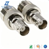 Adaptateur de connecteur BNC femelle vers UHF femelle SO239 de type droit