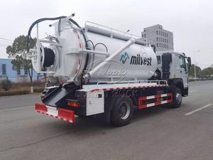 Camion de dragage multifonctionnel, châssis Howo 4×2, débouchage rapide des canalisations pour l'Afrique, l'Europe et le Moyen-Orient - Product Image 4