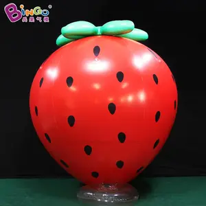 Bingo Inflatable Led PVC Fruit Balloon Advertising Promotional Giant Inflatable Strawberry