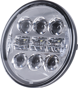 Phare LED MS-6030 de 5,75 pouces, rond, pour moto Bajaj à <span class=keywords><strong>3</strong></span> <span class=keywords><strong>roues</strong></span>, faisceau Hi/Lo, projecteur LED, phare scellé - Product Image 2