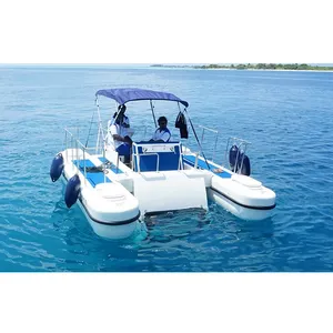 Underwater Sightseeing Hybrid Semi Submersible Cruise boat for family fun