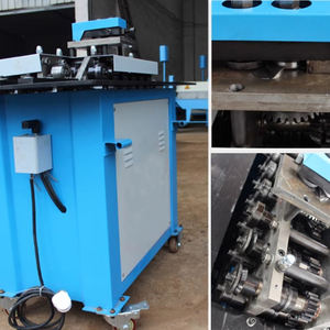 7 in 1 기능 피츠버그 조인트가있는 탄소강 1.2mm 용 잠금 성형 기계 - Product Image 5