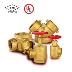 Raccordo FM in ottone resistente per connessione a corpo oscillante, raccordi di ingresso siamesi per il corpo di pompiere, attrezzatura da lavoro 300 PSI - Product Image 3