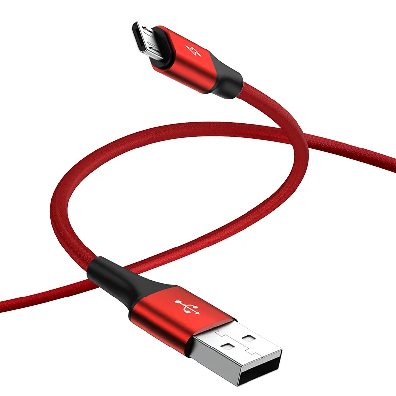 Cable Micro Usb de cobre estañado Pd, carga rápida, Cabo Usb 2,0 para teléfono móvil