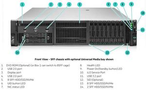 Servidor ProLiant DL560 Gen11 Original y Nuevo, Procesador Intel Xeon Gold 6418H de 4.ª Generación, 1600W SR932i-p 2.1GHz 24SFF - Product Image 4