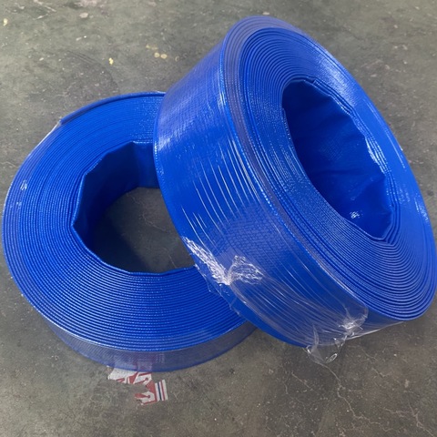 2 Inch Expandable PVC Layflat Hose for Agricultural Irrigation Water Pump Discharge Hose Custom Mold Processing Cutting Services
