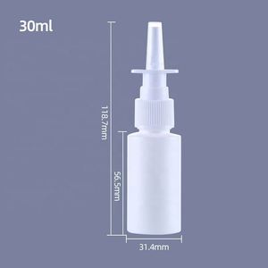 Botella de Spray Nasal Profesional de 10ml-60ml, Recargable, de Plástico, Botella de Spray Nasal de 20ml - Product Image 5