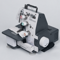 Machine à coudre domestique KIMFOR à double aiguille, moteur électrique, surjeteuse trois fils, mini surjeteuse point noué 135W