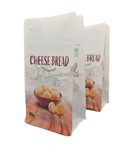 Sacs en plastique PET à fond plat personnalisés pour croissants surgelés, <span class=keywords><strong>pain</strong></span> <span class=keywords><strong>et</strong></span> aliments congelés, sans fermeture éclair, vente en gros - Product Image 4