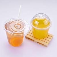 Fabrieksgemaakte plastic drinkbekers, acai bowls, U-vormige transparante fruit saladeverpakkingen, dessertverpakkingen, emmertjes, yoghurtpuddingbekers