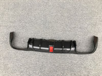 Lame de pare-chocs arrière en Fiber de carbone sèche avec embouts de silencieux d'échappement légers pour Benz W213 classe E E63 AMG Sport 2017-2019
