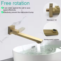 Ensemble de salle de bain de luxe à système dissimulé, mitigeur de douche à poignée unique, jets de pluie douce et de massage, en acier inoxydable
