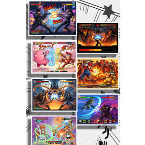 MS Wholesale Pokemoned Switch All-Stars <span class=keywords><strong>C</strong></span> Series Tear-off Tabs Mario Kid's Gifts Fan Art Board Game Blind Box Collectible Card - Product Image 4